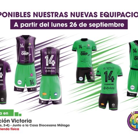 ¡Presentadas las nuevas equipaciones de la Escuela Deportiva Fundación Victoria!